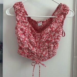 JAPNA PINK/WHITE TANK